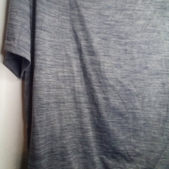 Zelos Shirt Mens L Short Sleeve Active Athletic Gray - Picture 2 of 13